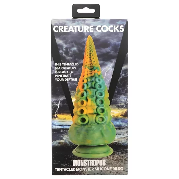 Creature Cocks Monstropus-dildo - 22cm (gul)
