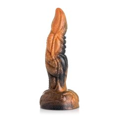 Creature Cocks Ravager - teksturert silikon dildo - 20cm (oransje)   Creature Cocks Ravager - teksturert silikon dildo - 20cm (oransje)