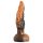 Creature Cocks Ravager - teksturert silikon dildo - 20cm (oransje)