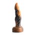 Creature Cocks Ravager - teksturert silikon dildo - 20cm (oransje)