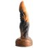 Creature Cocks Ravager - teksturert silikon dildo - 20cm (oransje)