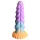 Mystiske Dyriska - enhjørningdildo - 21cm (lilla-gul)