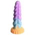 Mystiske Dyriska - enhjørningdildo - 21cm (lilla-gul)