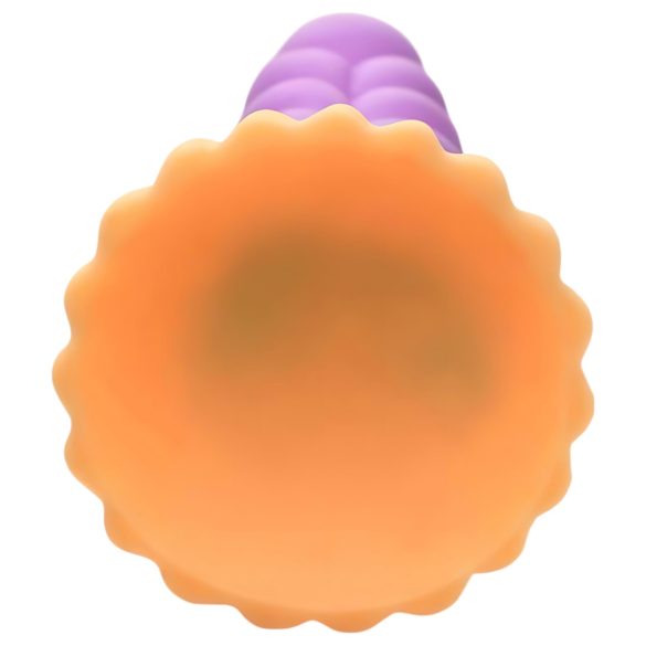 Mystiske Dyriska - enhjørningdildo - 21cm (lilla-gul)