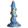 Creature Cocks Kraken - spiralformet blekksprutdildo - 21cm (gull-blå)