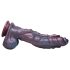 Hydra Dildo i Silikon - 27cm (Lilla)