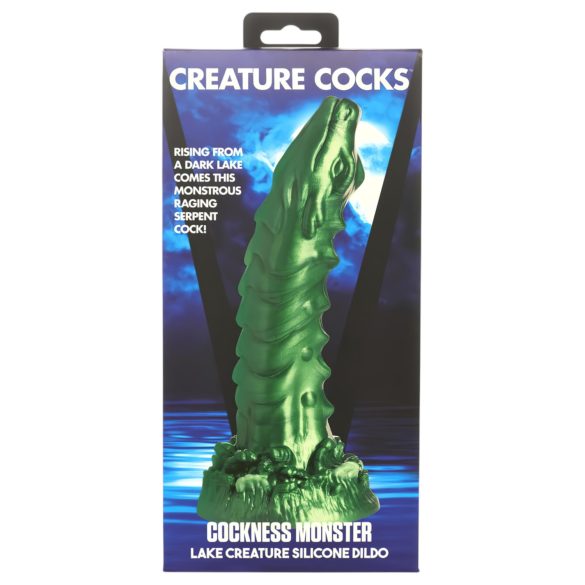 Cockness Monster - silikon dildo (grønn)
