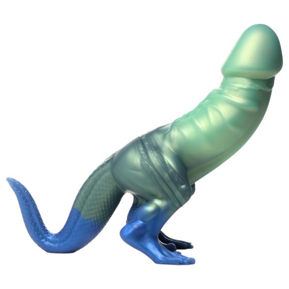 Creature Cocks Jurassic Dildo - dinosaur dildo (blå)