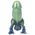 Creature Cocks Jurassic Dildo - dinosaur dildo (blå)