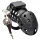 Master Series Lock Down - ventilerte penisburet (svart)