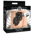 Master Series Lock Down - ventilerte penisburet (svart)
