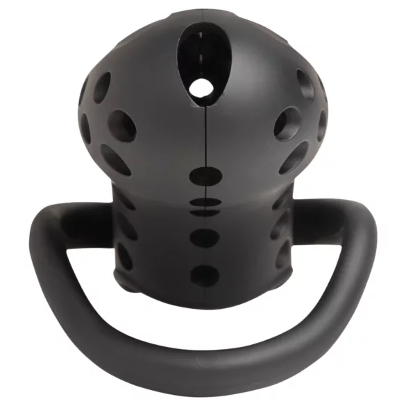 Master Series Lock Down - ventilerte penisburet (svart)