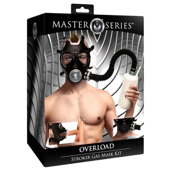 XR Brands - 2-i-1 sugemaske og aromainhalator (svart)