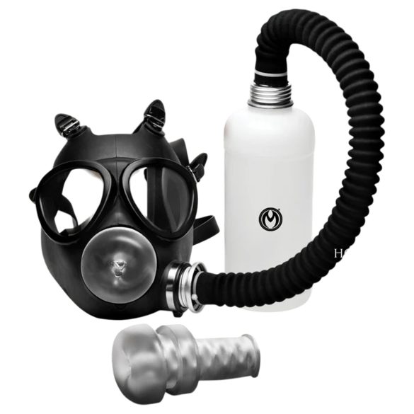 XR Brands - 2-i-1 sugemaske og aromainhalator (svart)