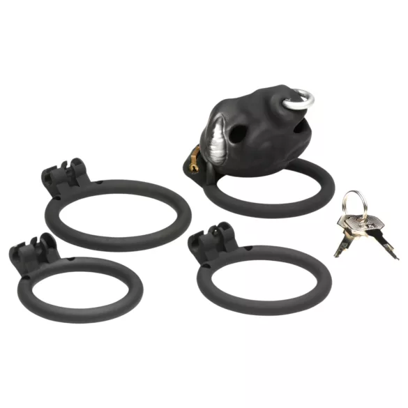 Master Series Bull - penissele med oksehode (svart)