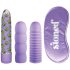 Stoner Bonga Bunga - lilla stavvibrator sett (4 deler)