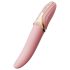 Zalo Eve - oppladbar, varmende roterende vibrator (rosa)