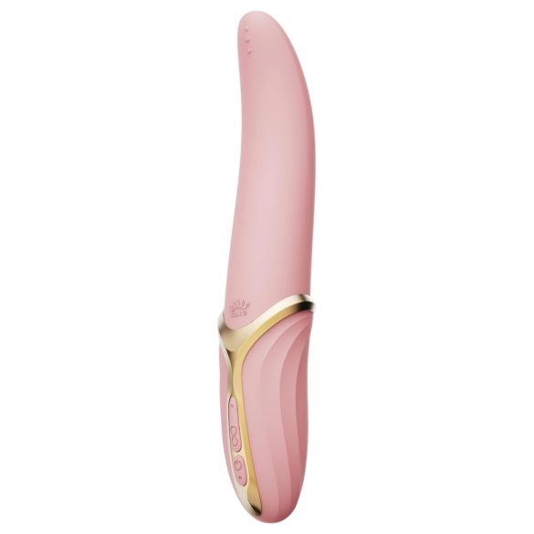 Zalo Eve - oppladbar, varmende roterende vibrator (rosa)