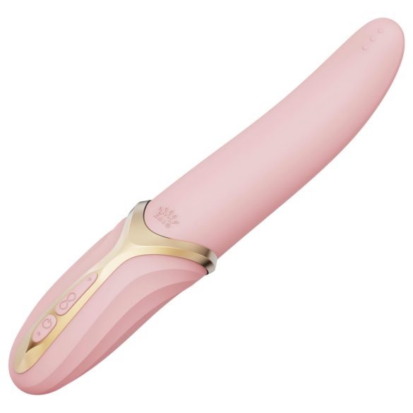 Zalo Eve - oppladbar, varmende roterende vibrator (rosa)