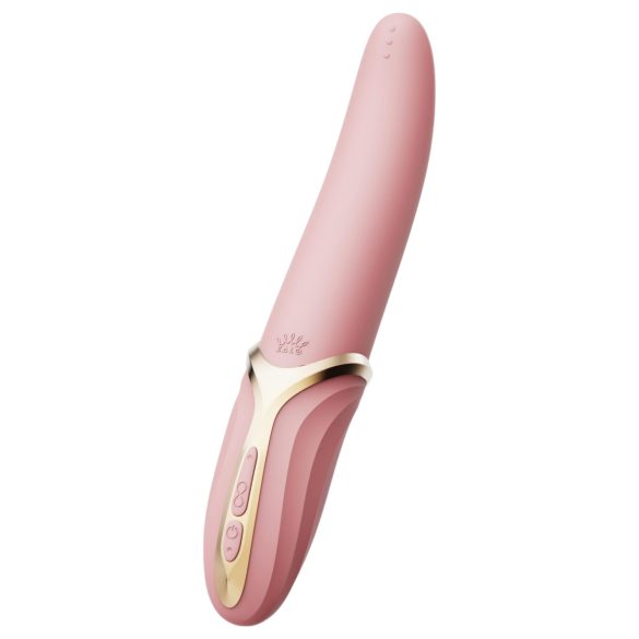 Zalo Eve - oppladbar, varmende roterende vibrator (rosa)
