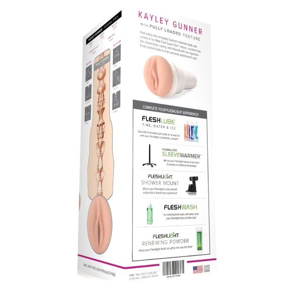 Fleshlight Kayley Gunner - naturtro vagina (naturlig)