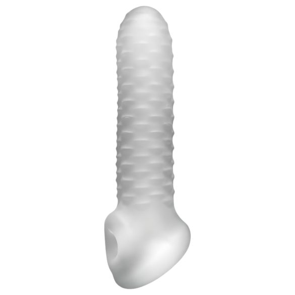 Fat Boy Rutete Boks - penismansjett (17cm) - hvit