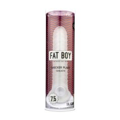 Fat Boy Checker Box - Peniscover (19cm) - Hvit