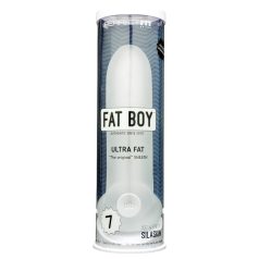 Fat Boy Original Ultra Fat - penisforlenger (19 cm) - hvit