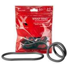 Perfect Fit Slim Wrap 9 - tynn penisring - svart (22 cm)