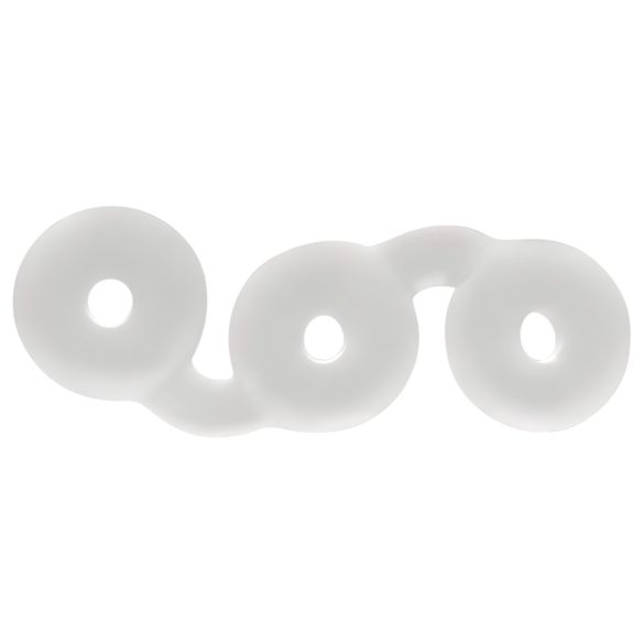 Perfect Fit Triple - penisringtrio (hvit)