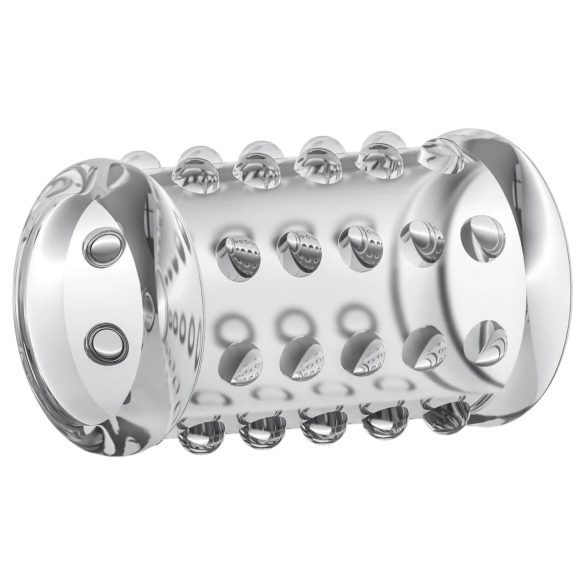 Stay Hard - prikkete penisring (gjennomsiktig)