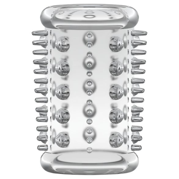 Stay Hard - gjennomsiktig pigget penisring