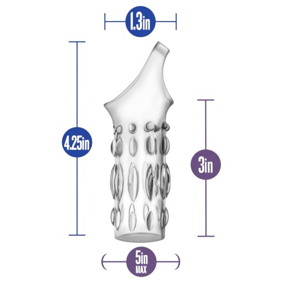 Performance - justerbar penisring (gjennomsiktig)