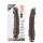 Dr. Skin Vibe No.6 - Realistisk vibrator (brun)