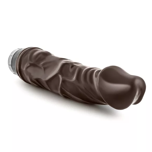 Dr. Skin Vibe No.6 - Realistisk vibrator (brun)
