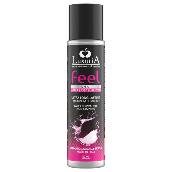 LuxuriA Feel Anal - vannbasert glidemiddel (60ml)