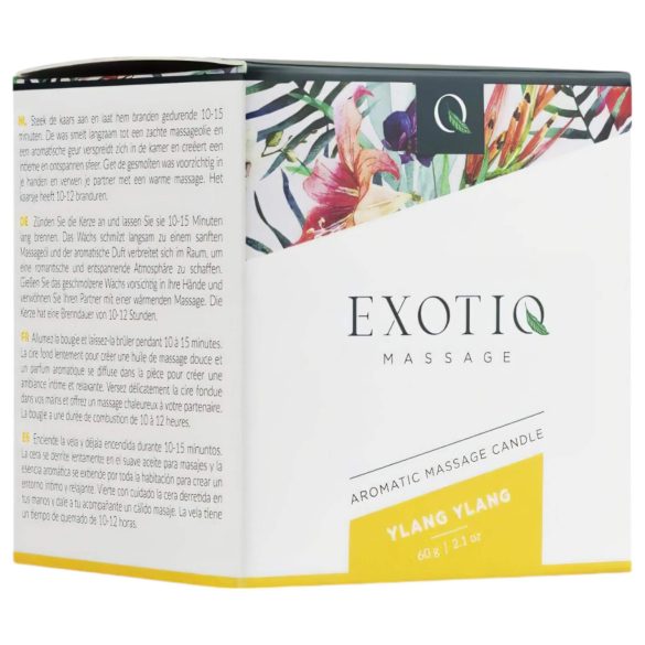 Exotiq - duftende massasjelys - ylang ylang (60g)