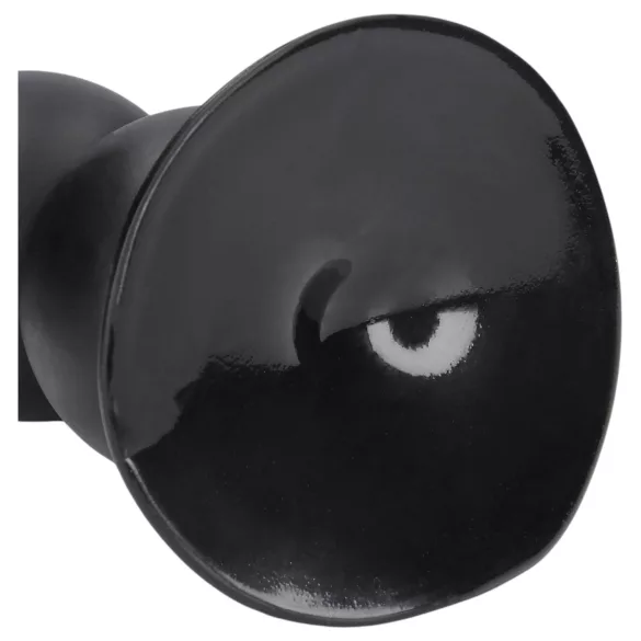 Ouch! Balls of Lust - gigantisk analkjede (svart) - 55 cm