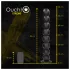 Ouch! Balls of Lust - gigantisk analkjede (svart) - 55 cm
