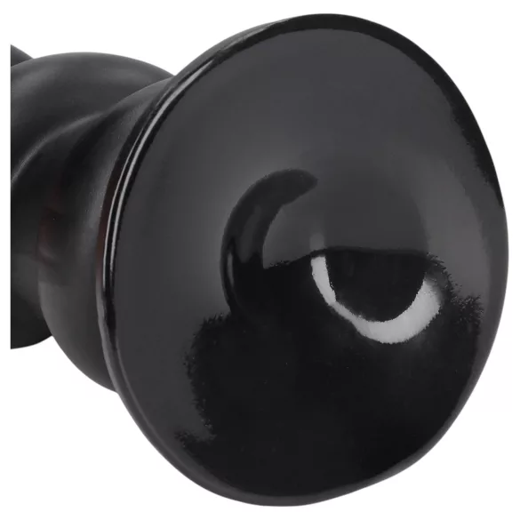 Ouch! Hole Driller - gigantisk analplugg (svart) - 31,5 cm