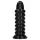 Ouch! Spiral Force - vridd analplugg (svart) - 23,5 cm