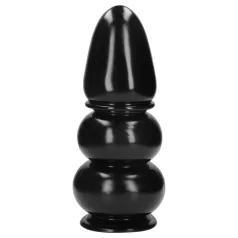Ouch! Ultra Collosus - ekstra stor analplugg (svart) - 33 cm