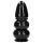 Ouch! Ultra Collosus - ekstra stor analplugg (svart) - 33 cm