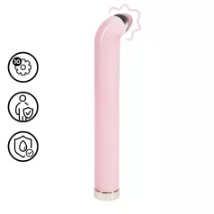 Loveline - G-punkt glassvibrator (rosa)