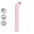 Loveline - G-punkt glassvibrator (rosa)