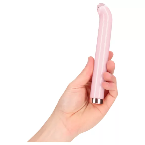Loveline - G-punkt glassvibrator (rosa)