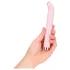 Loveline - G-punkt glassvibrator (rosa)