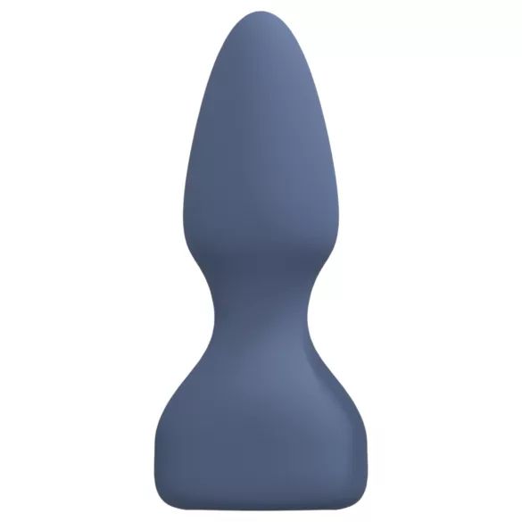Loveline - vibratorsett med utskiftbart hode (blå-grå)
