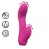 Loveline - buet mini-vibrator med kanin (rosa)