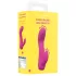 Loveline - buet mini-vibrator med kanin (rosa)